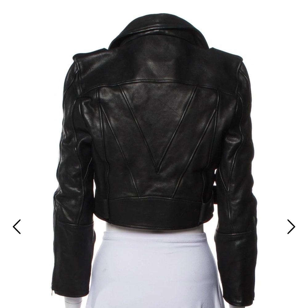 Women's Black Leather Jacket